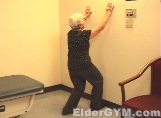 Flexibility stretching exercise end