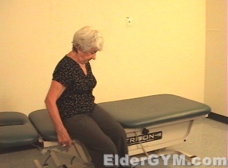Hamstring Stretch start